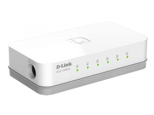 Коммутатор неуправляемый 5 портов RJ45 10 100 Мб/с (D-Link) DES-1005C/B1A