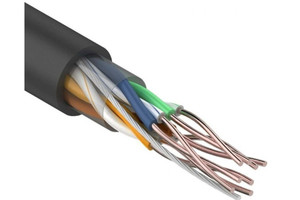 Витая пара U/UTP 4PR 24AWG CAT5e OUTDOOR бухта 305м (REXANT) 01-0045