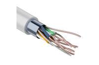 Витая пара F/UTP 4PR 24AWG CCA CAT5e PVC IN серый 305 м (ProConnect) 01-0142-3