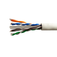 Витая пара UTP 4 пары AWG 23 Cat.6 внутренняя Cu  Six (UTP 6 4x2x0,54 6 In/Cu) PVC In. 305м (SUPRLAN) 01-0316-1