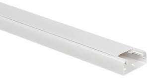 DLP Кабель-канал парапетный 80х50мм с крышкой шириной 65мм белый (IEK) 010419