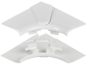 DLP Угол внутренний изменяемый для кабель-канала 80х50мм (80-100град) белый (IEK) 010602