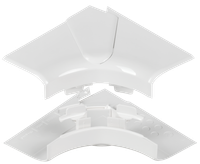 DLP Угол внутренний изменяемый для кабель-канала 105х50мм (80-100град) белый (IEK) 010605