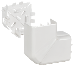 DLP Угол плоский 90град для кабель-каналов 80х35 80х50 белый (IEK) 010767