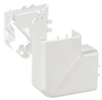 DLP Угол плоский 90град для кабель-канала 105х50мм белый (IEK) 10786