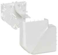 DLP Угол плоский 90град для кабель-канала 150х50мм белый (IEK) 10789