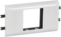 DLP Рамка и суппорт на 2 модуля для кабель-каналов с шириной крышки 65мм белая (IEK) 10952