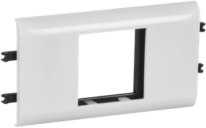 DLP Рамка и суппорт на 2 модуля для кабель-каналов с шириной крышки 65мм белая (IEK) 10952