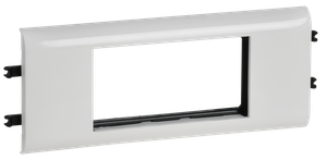 DLP Рамка и суппорт на 4 модуля для кабель-каналов с шириной крышки 65мм белая (IEK) 10954