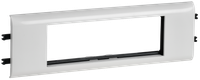DLP Рамка и суппорт на 6 модулей для кабель-каналов с шириной крышки 65мм белая (IEK) 10956