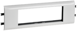 DLP Рамка и суппорт на 6 модулей для кабель-каналов с шириной крышки 65мм белая (IEK) 10956