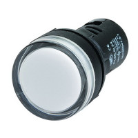 Индикатор сигнальный со встроенным диодом 24В белый (DKC) ALIL5L24