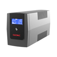 Источник бесперебойного питания line-interactive, Info LCD 600 ВА/360 Вт, 1/1, 3xIEC C13, USB + RJ45, LCD, 1x7Aч (DKC) INFOLCD600I