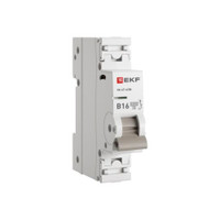 Автоматический выключатель ВА 47-63N 1P 16А (B) 6кА PROXIMA (EKF) M636116B