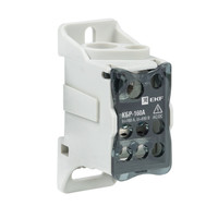 Блок распределительный (КБР) крепеж на панель и   DIN 160A (EKF) plc-kbr160