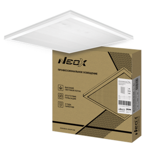 Панель светодиодная универсальная ДВО-02 4565-ПРИЗМА 45Вт 6500K 595х595мм (NEOX) 4690612037653