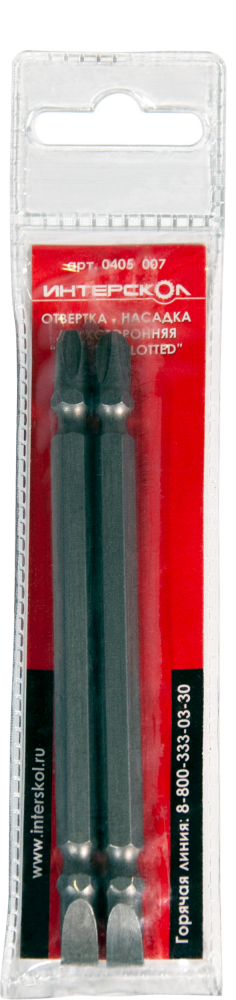 Бита РН3хSL6,5 110 мм (Интерскол) 0405.007