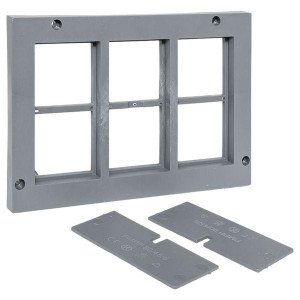 Рамка приборная на 12 модулей для лючка C-Line 24 (EKF) cl-rp-12-24