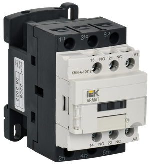 Контактор КМИ-А-10612 LC1D 6А 230В/АС3 1НО/1НЗ (IEK) AR-ACC-11-006-230-11