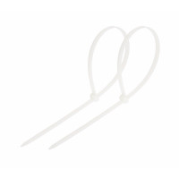 Хомут-стяжка кабельная нейлоновая 120x2,5 мм, белая, упаковка 100 шт, REXANT (REXANT) 07-0120