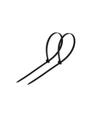 Хомут-стяжка кабельная нейлоновая 400x7,6 мм, черная, 100 шт (REXANT) 07-0401-8