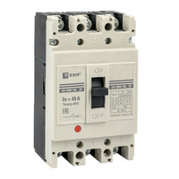 Выключатель автоматический ВА-99М 100/40А 3P 35кА PROxima (EKF) mccb99-100-40m