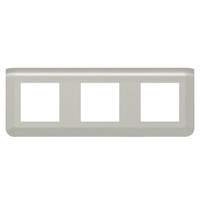 Рамка Mosaic 3Х2 модуля - алюминий (Legrand/Daccord) 079306L