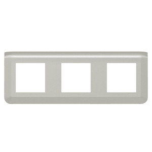 Рамка Mosaic 3Х2 модуля - алюминий (Legrand/Daccord) 079306L