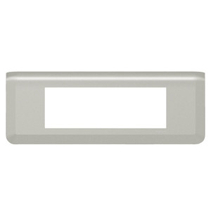 Рамка Mosaic 6 модулей - алюминий (Legrand/Daccord) 079316L