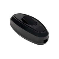 Переключатель бра черный 6А 250В (EKF) APB6-30