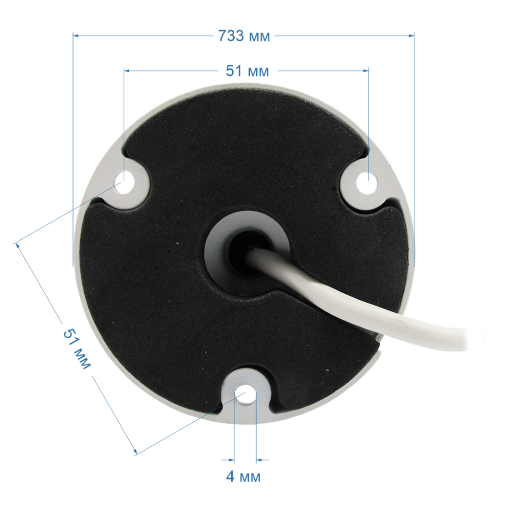 Видеокамера IP 2Мп цилиндрическая уличная ИК-35м PoE IP67 (2.8мм) (Space Technology) ST-VF2913 PRO FORT