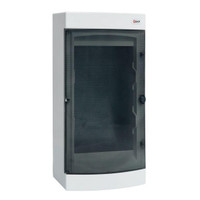 Щит слаботочный навесной Unix прозрачная дверь 3 габарит IP41 EKF PROxima (EKF) ux-3m-n