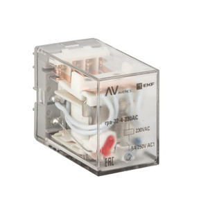 Реле промежуточное RPA 22/4 5A 230В AC AVERES (EKF) rpa-22-4-230AC