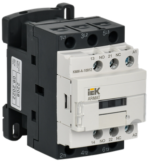 Контактор КМИ-А-10912 LC1D 9А 230В/АС3 1НО/1НЗ (IEK) AR-ACC-11-009-230-11