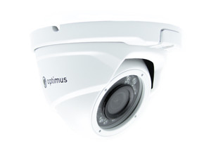 Видеокамера AHD 2.1Мп купольная с ИК-подсветкой до 20м (2.8мм) (Optimus CCTV) AHD-H042.1(2.8)E_V.3