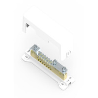 Шина уравнивания потенциалов 10х4-35 мм.кв 1х50 мм.кв 1х4х30 мм (DKC) NE1001