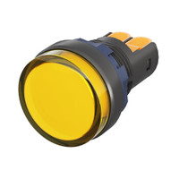 Индикатор сигнальный со встроенным диодом 9-24В, желтый (DKC) M22L-F24YPP