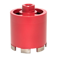 Коронка алмазная для дрелей (верхнее пылеудаление) DCH-82MHS M16 Professional (EKF) dch-82-mhs-m16
