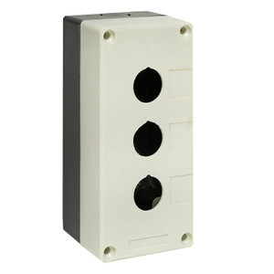 Корпус КП-103 на 3 кнопки белый (EKF) cpb-103-w