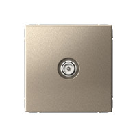 ARTGALLERY TV ТВ розетка оконечная 1DB, механизм, шампань (Systeme Electric) GAL000591