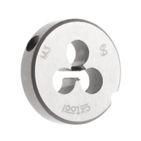 Плашка М3х0,5 115CrV3 DIN22568 6g 20х5мм (Bucovice Tools) 210030