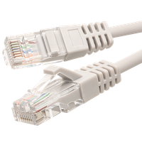 Патч-корд UTP 5e 4x2 26AWGCu LSZH серый 5м (SUPRLAN) 10-0145