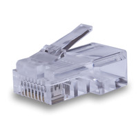 Коннекторы 8P8C (Компьютерный разъем) U/UTP Cat.5e (RJ-45) Уп. 25шт. (SUPRLAN) 10-0226