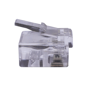 Коннекторы 6P6C (Телефонные разъемы) (RJ-11) Уп. 100шт. (SUPRLAN) 10-0228