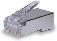 Коннекторы 8P8C (Компьютерные разъемы) F/UTP Cat.5e (RJ-45) Уп. 100шт. (SUPRLAN) 10-0234