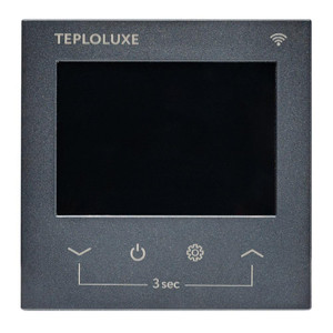 Терморегулятор электронный Теплолюкс Pontus wi-fi черный Space (Теплолюкс) 100037059600