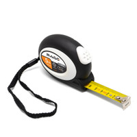 Рулетка с прорезиненным покрытием Soft-Touch автостопом 5 м х 19 мм (Rage) 100043