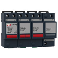 УЗИП SPC3 150 DS, 4-х полюсный, класс I+II, Iimp -20 кА (10/350), Imax (8/20) - 150 кА (Ключевой Компонент (Хакель)) 10033