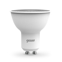 Лампа светодиодная LED 7 Вт 630 лм 4100К софит MR16 нейтральный GU10 AC 220В Black Gauss (GAUSS) 101506207