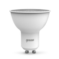 Лампа светодиодная LED 9 Вт 830 лм 6500К софит MR16 холодный GU10 AC 220В Black Gauss (GAUSS) 101506309